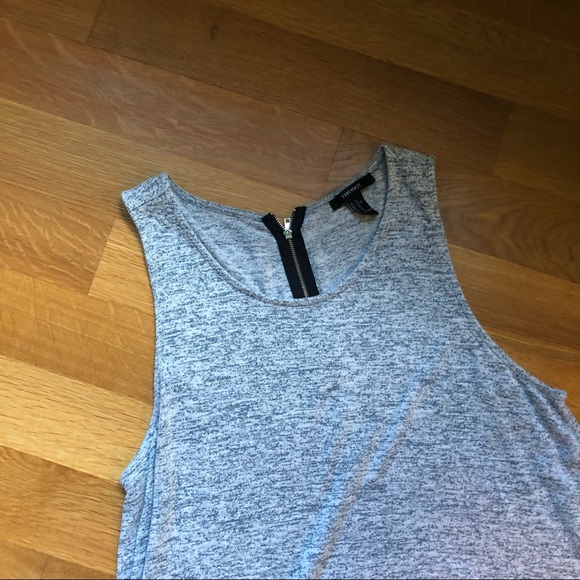 Grey Flowy Dress - Picture 3 of 5